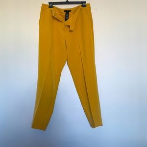 Zack and Rachel mustard yellow ankle pants size 12